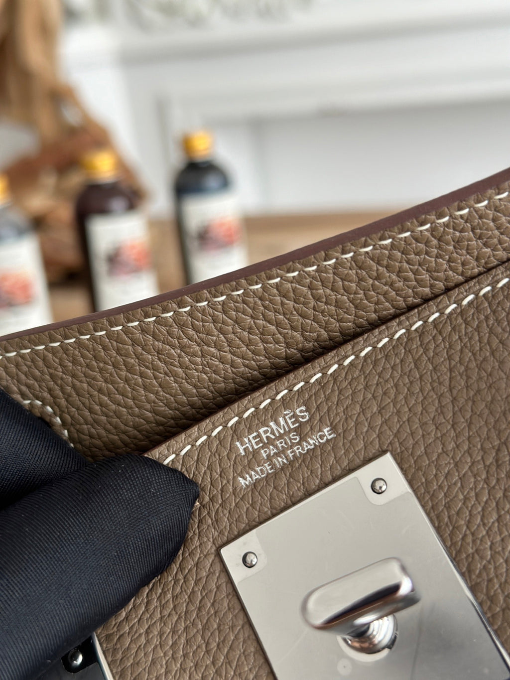Hermes Hac a Dos PM Backpack in Togo Calfskin