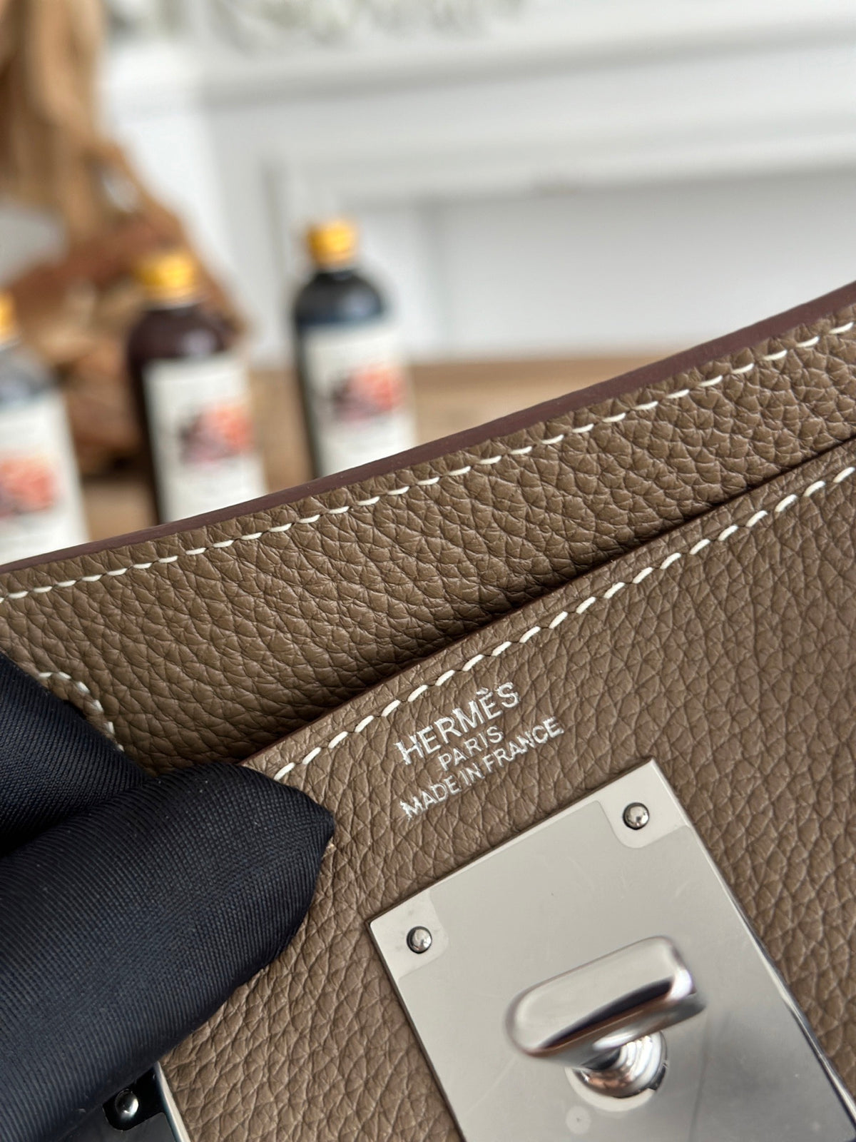 Hermes Hac a Dos PM Backpack in Togo Calfskin