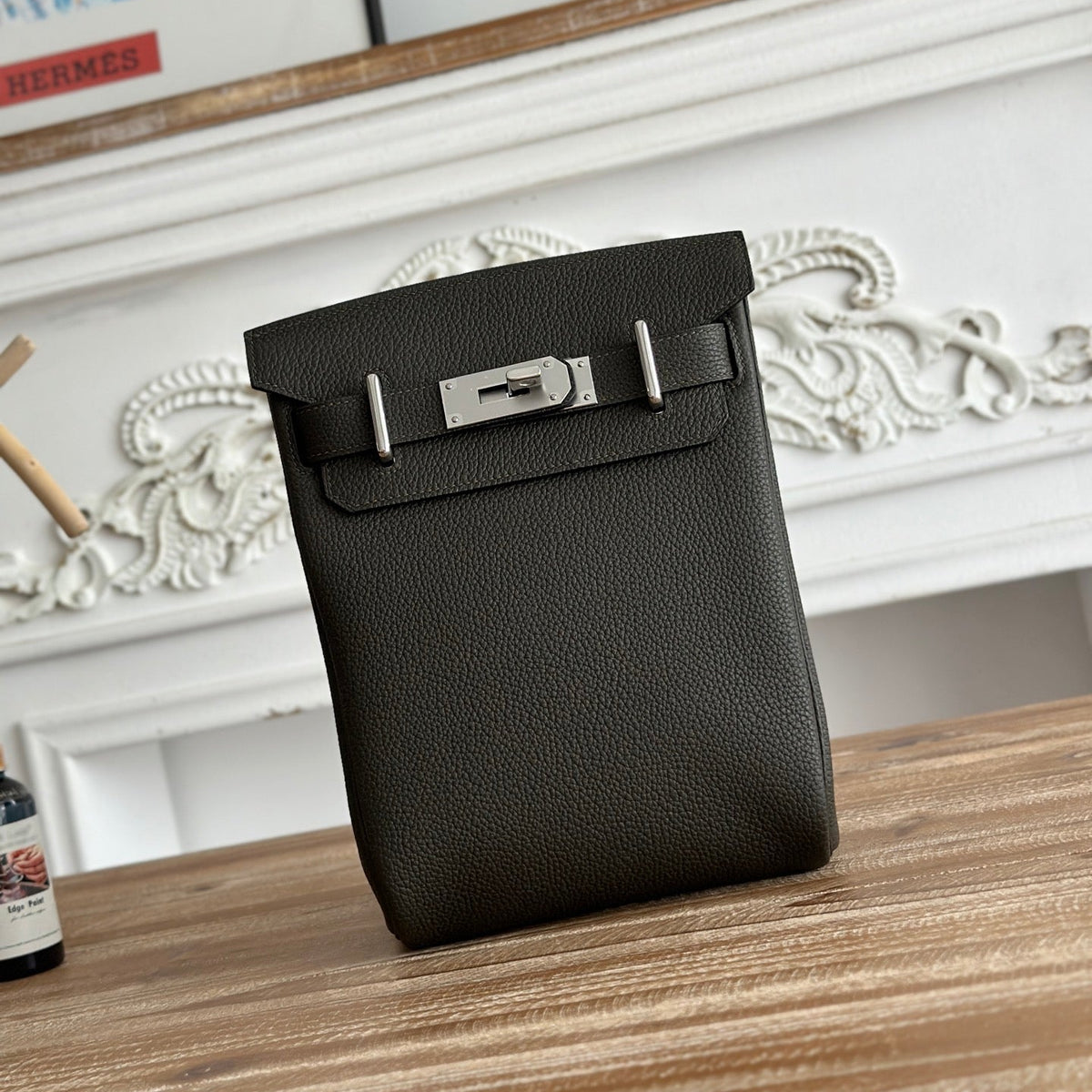 Hermes Hac a Dos PM Backpack in Togo Calfskin