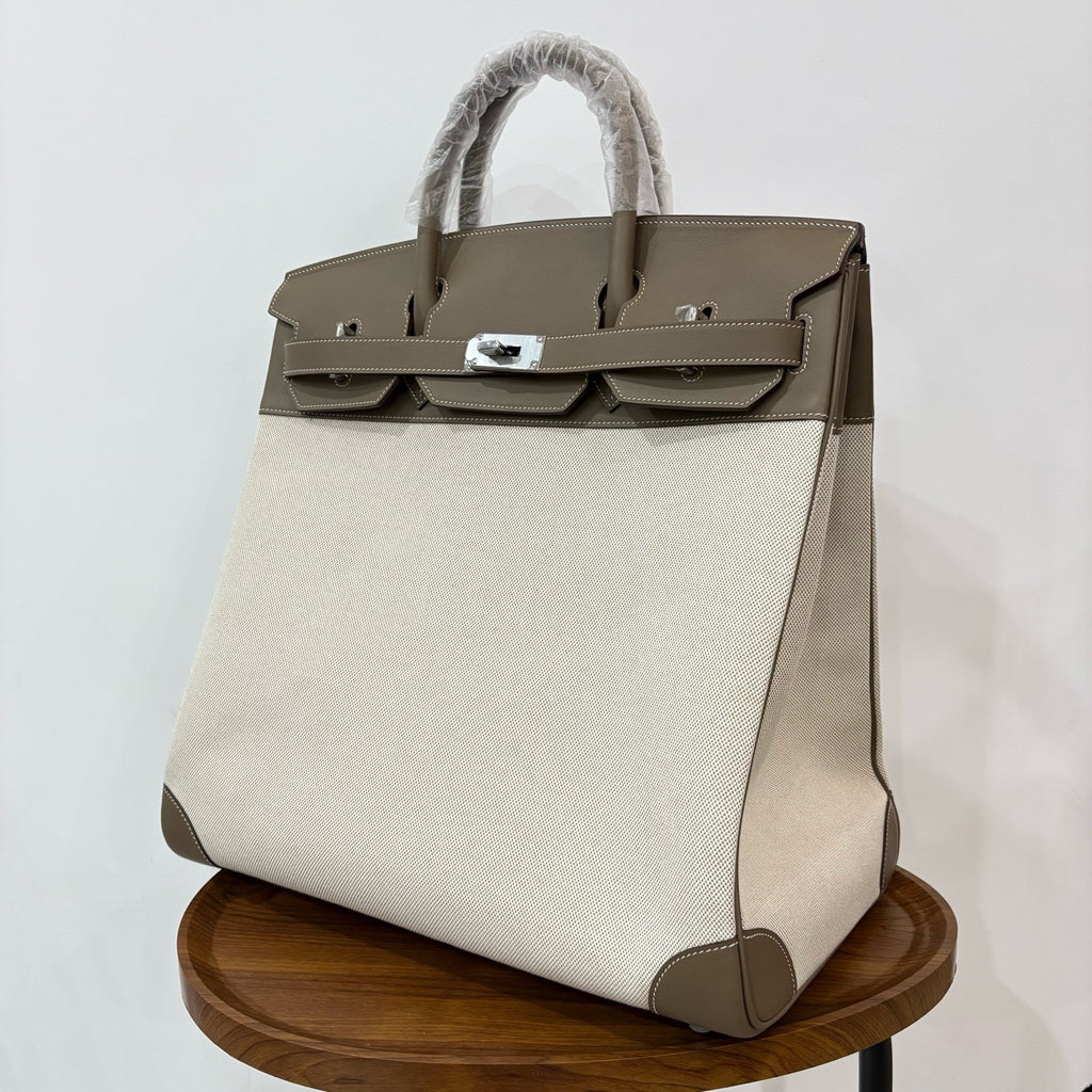 Hermes Hac 40 in Toile Canvas