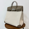 Hermes Hac 40 in Toile Canvas