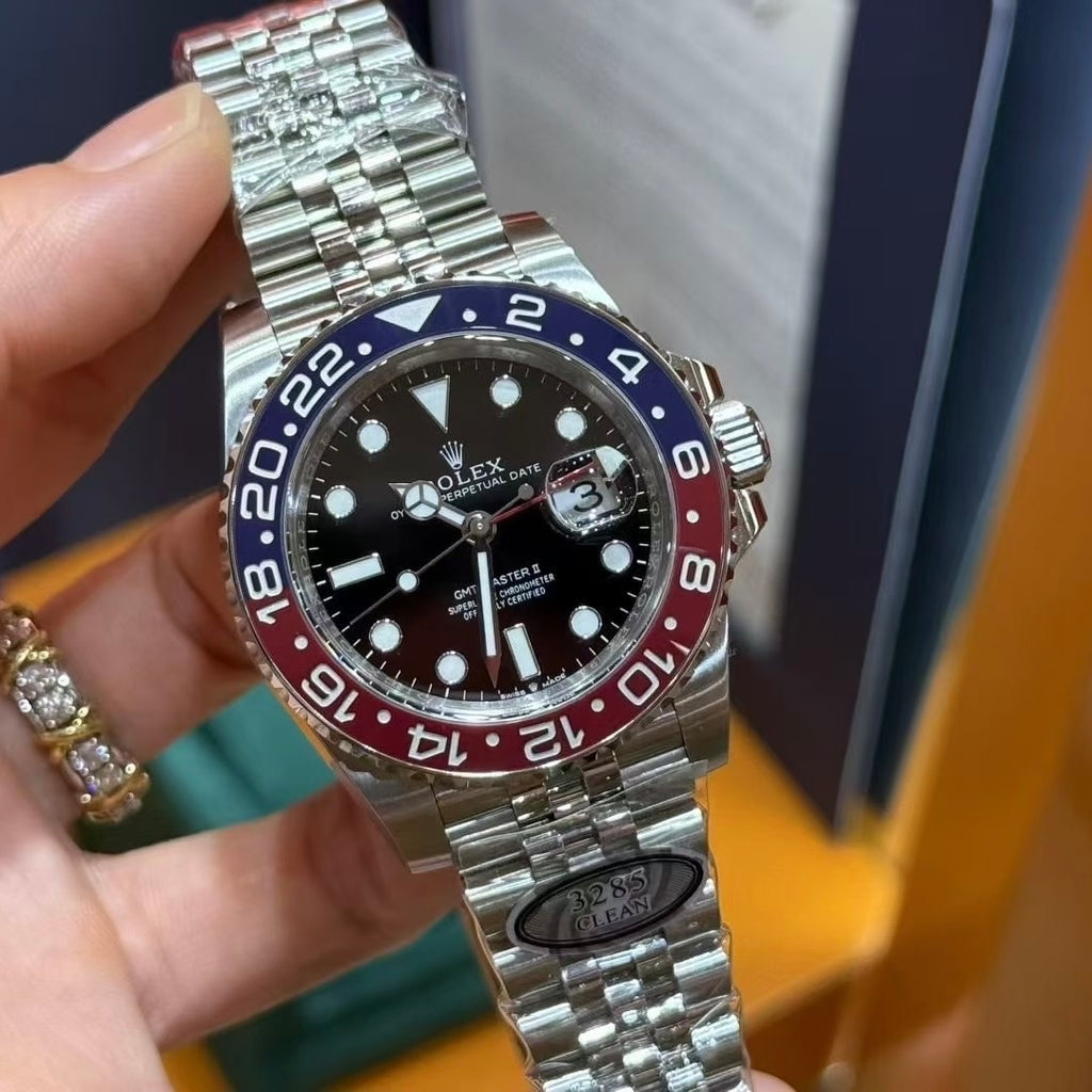 Rolex GMT-Master II 126710BLRO Pepsi Ceramic Bezel Jubilee Bracelet