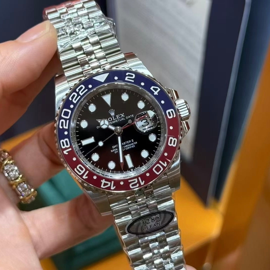 Rolex GMT-Master II 126710BLRO Pepsi Ceramic Bezel Jubilee Bracelet