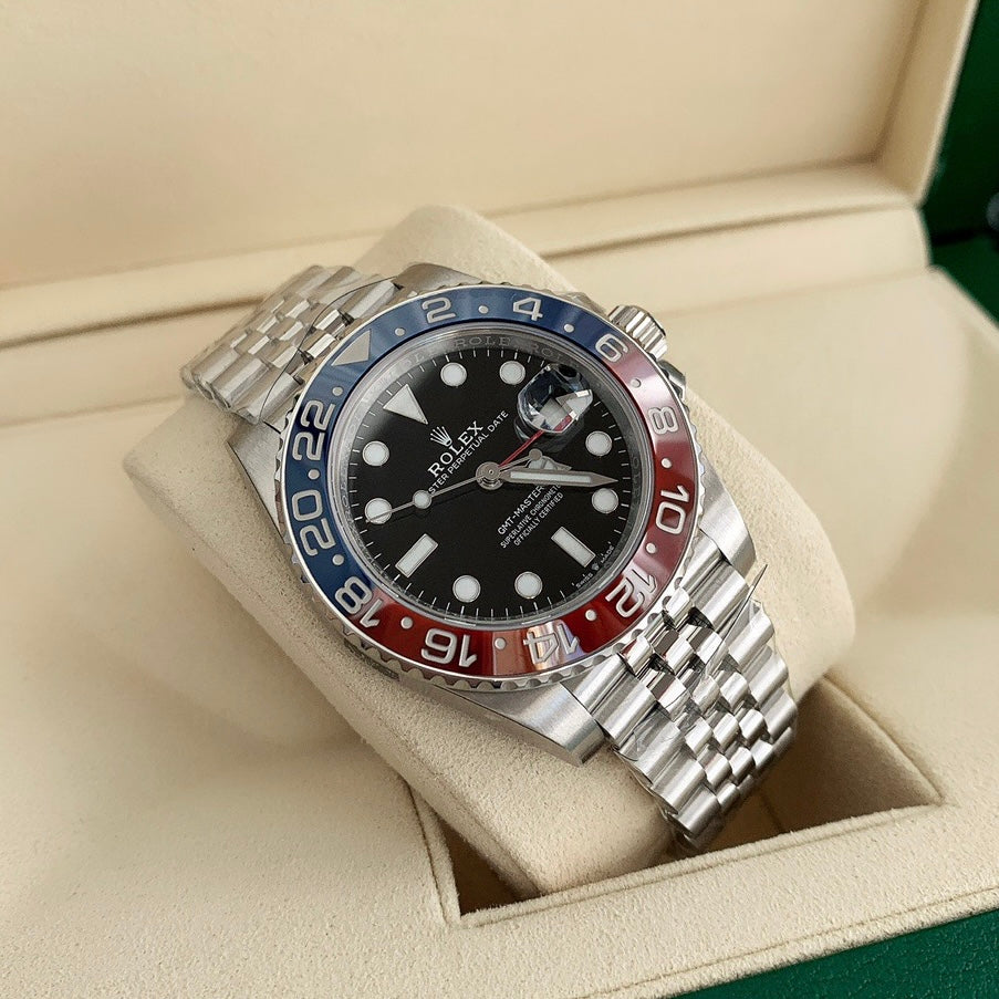 Rolex GMT-Master II 126710BLRO Pepsi Ceramic Bezel Jubilee Bracelet