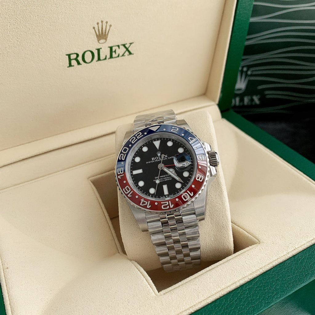 Rolex GMT-Master II 126710BLRO Pepsi Ceramic Bezel Jubilee Bracelet