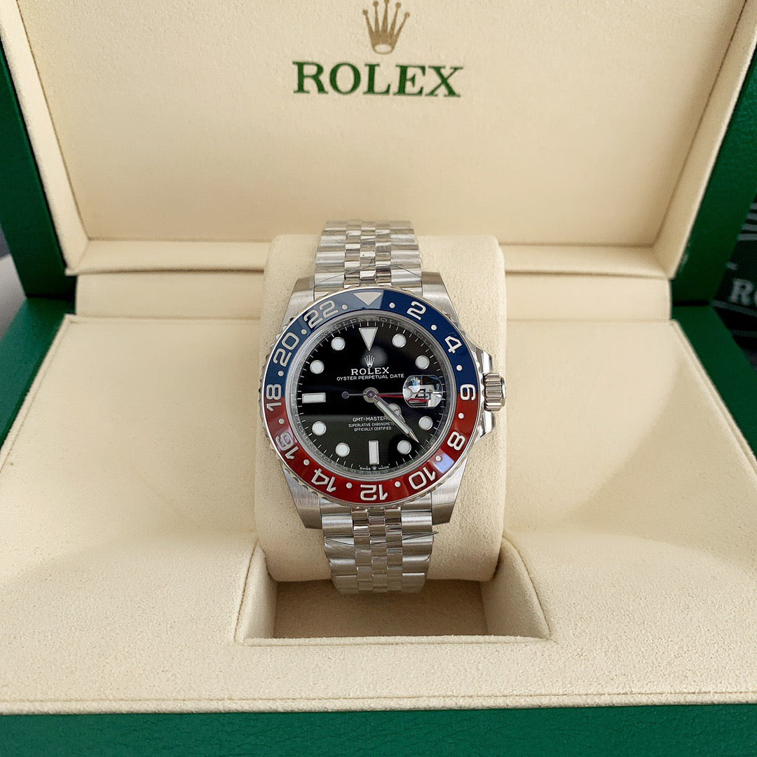 Rolex GMT-Master II 126710BLRO Pepsi Ceramic Bezel Jubilee Bracelet