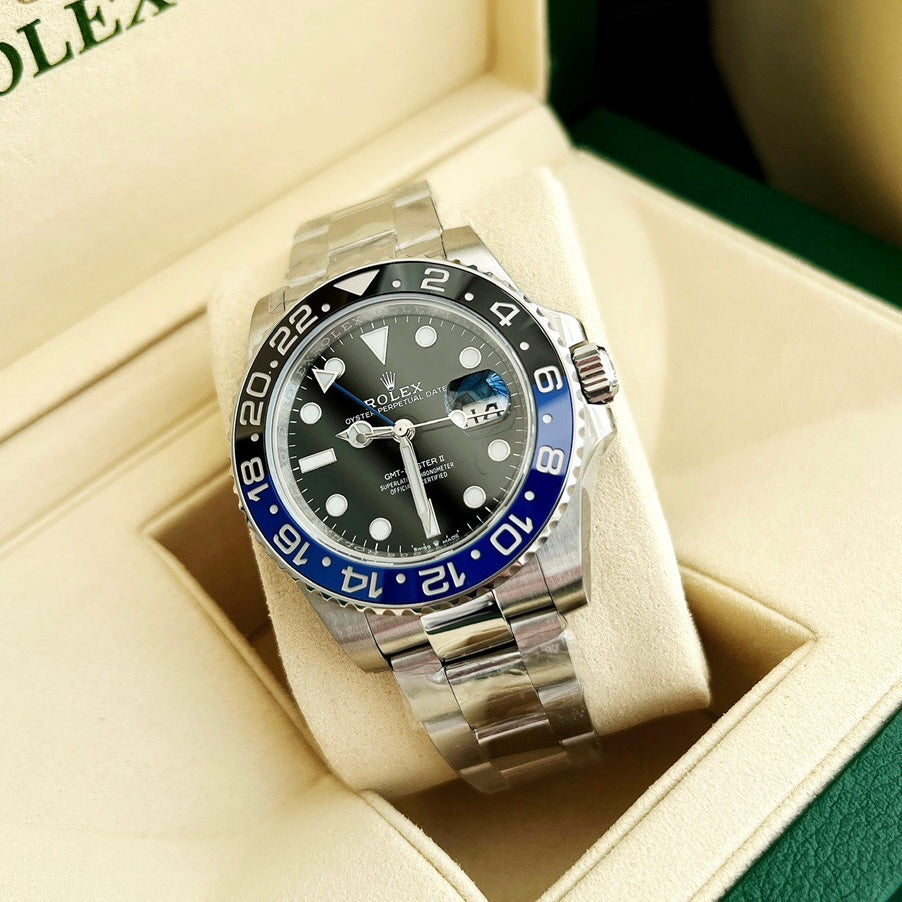 Rolex GMT-Master II 126710BLNR Batman Ceramic Bezel Oyster Bracelet