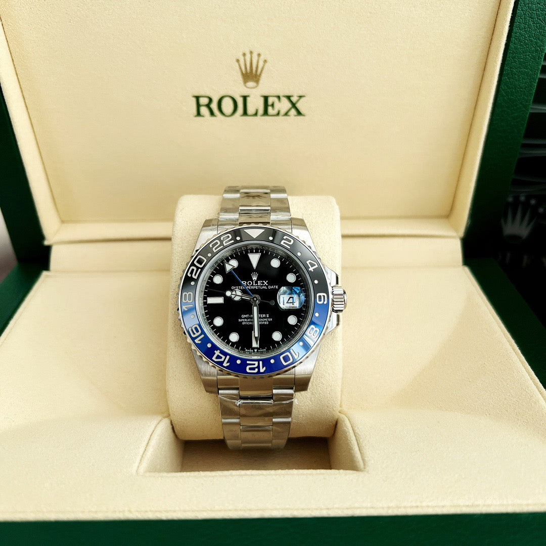 Rolex GMT-Master II 126710BLNR Batman Ceramic Bezel Oyster Bracelet