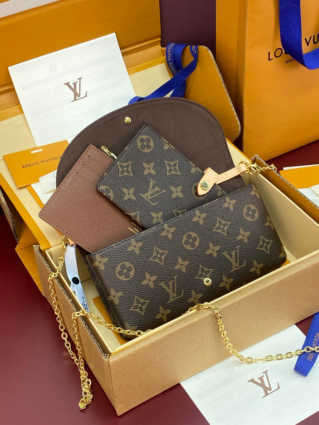 LV Wallet On Chain Trotter M27242