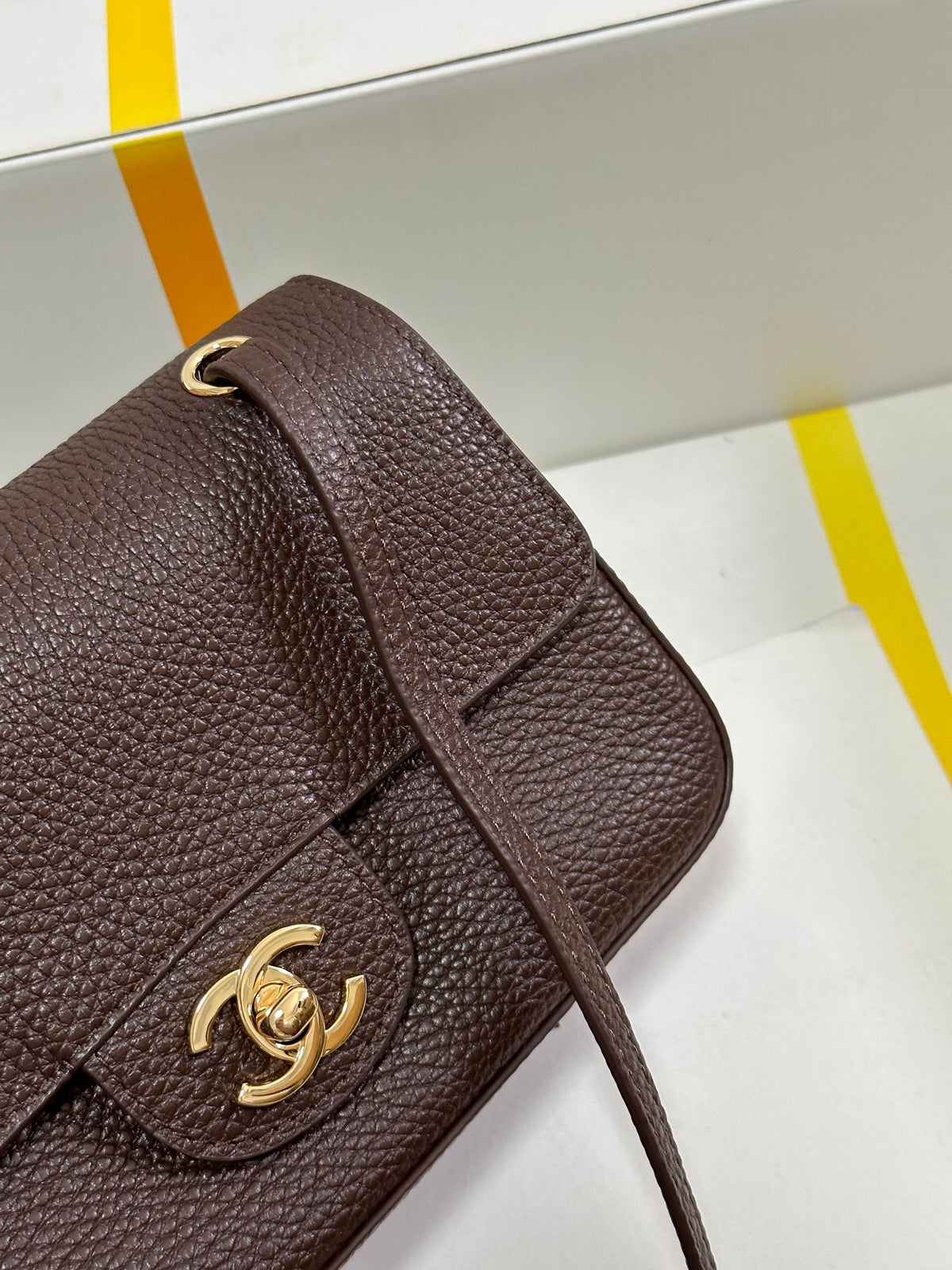 Chanel Mini Souplissimo Flap Bag in Grained Calfskin