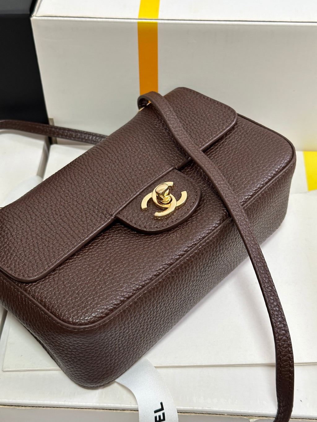 Chanel Mini Souplissimo Flap Bag in Grained Calfskin