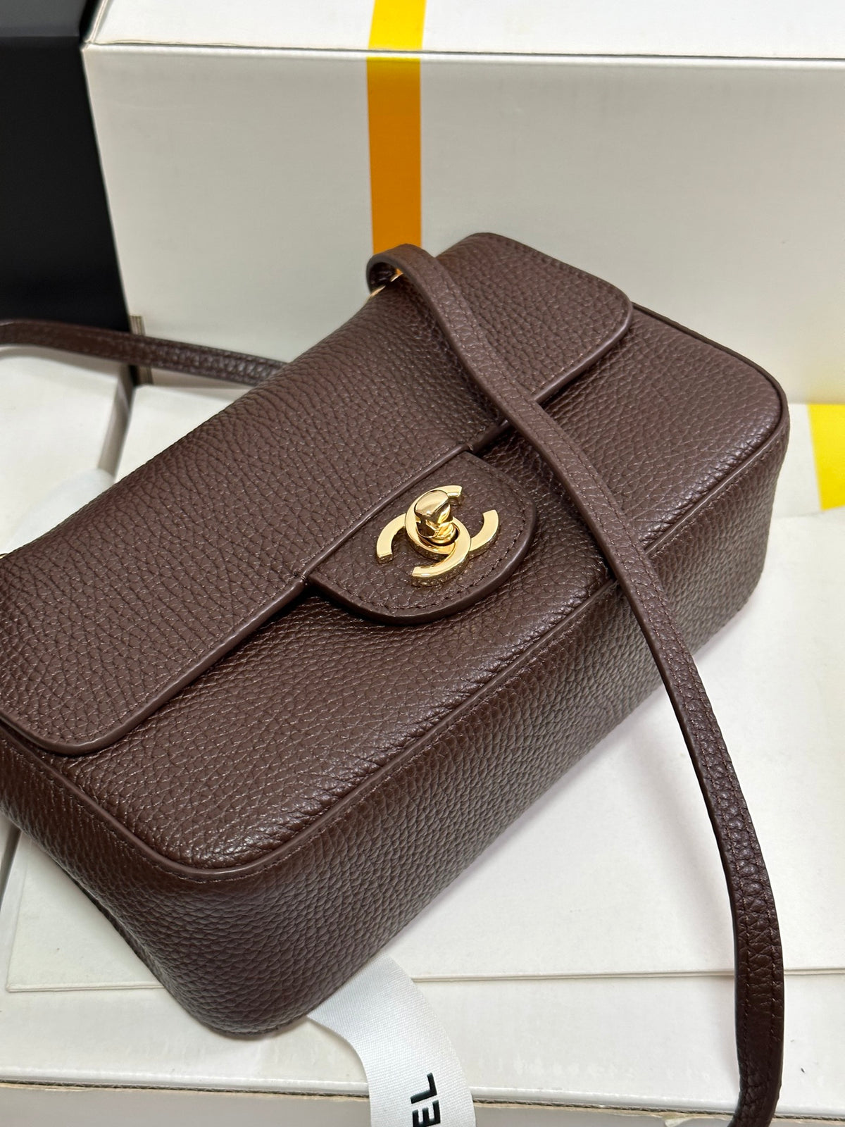 Chanel Mini Souplissimo Flap Bag in Grained Calfskin