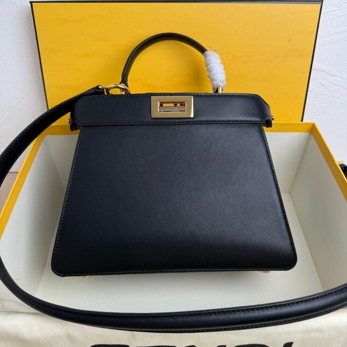 Fendi My Peekaboo Small Bag in Calfskin