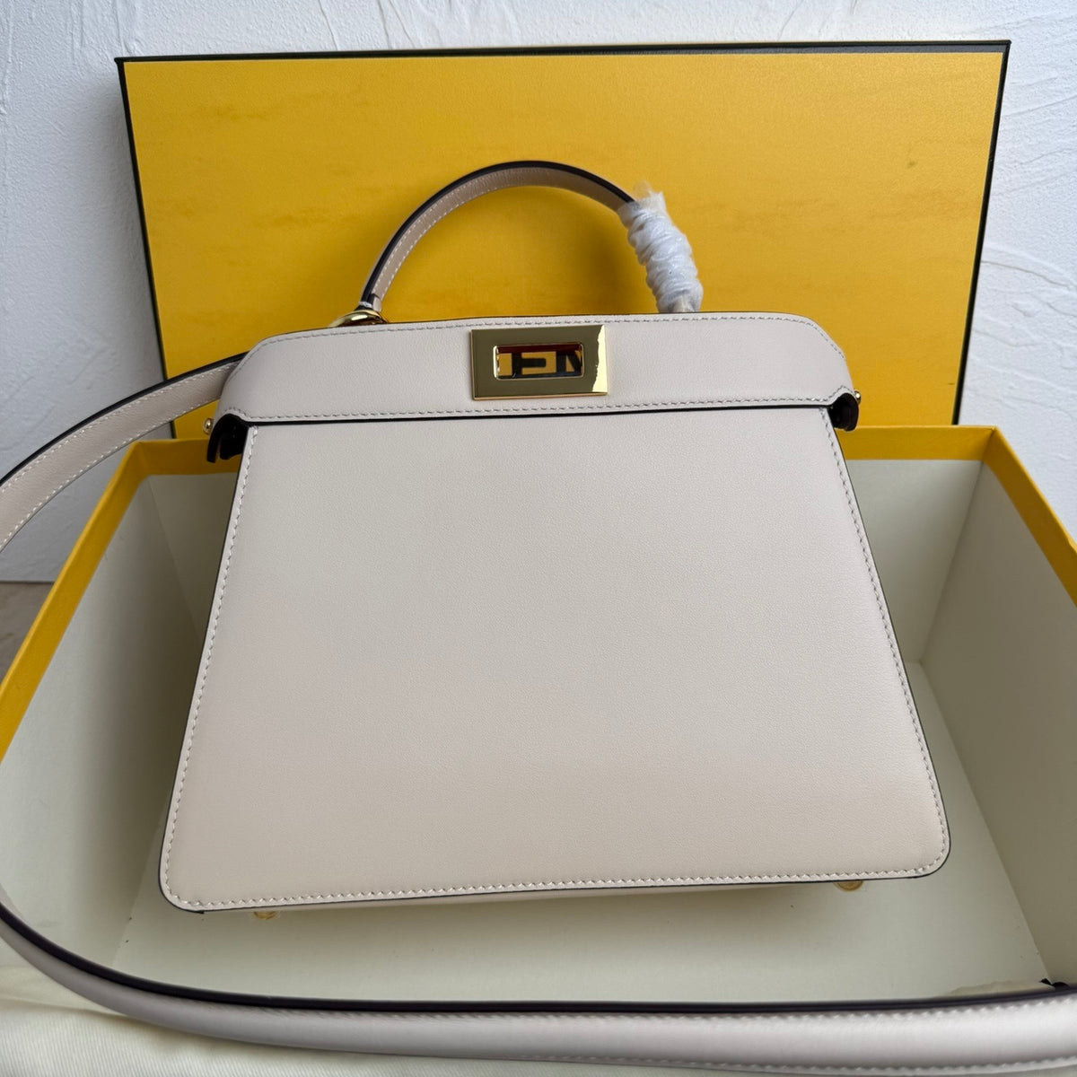 Fendi My Peekaboo Small Bag in Calfskin