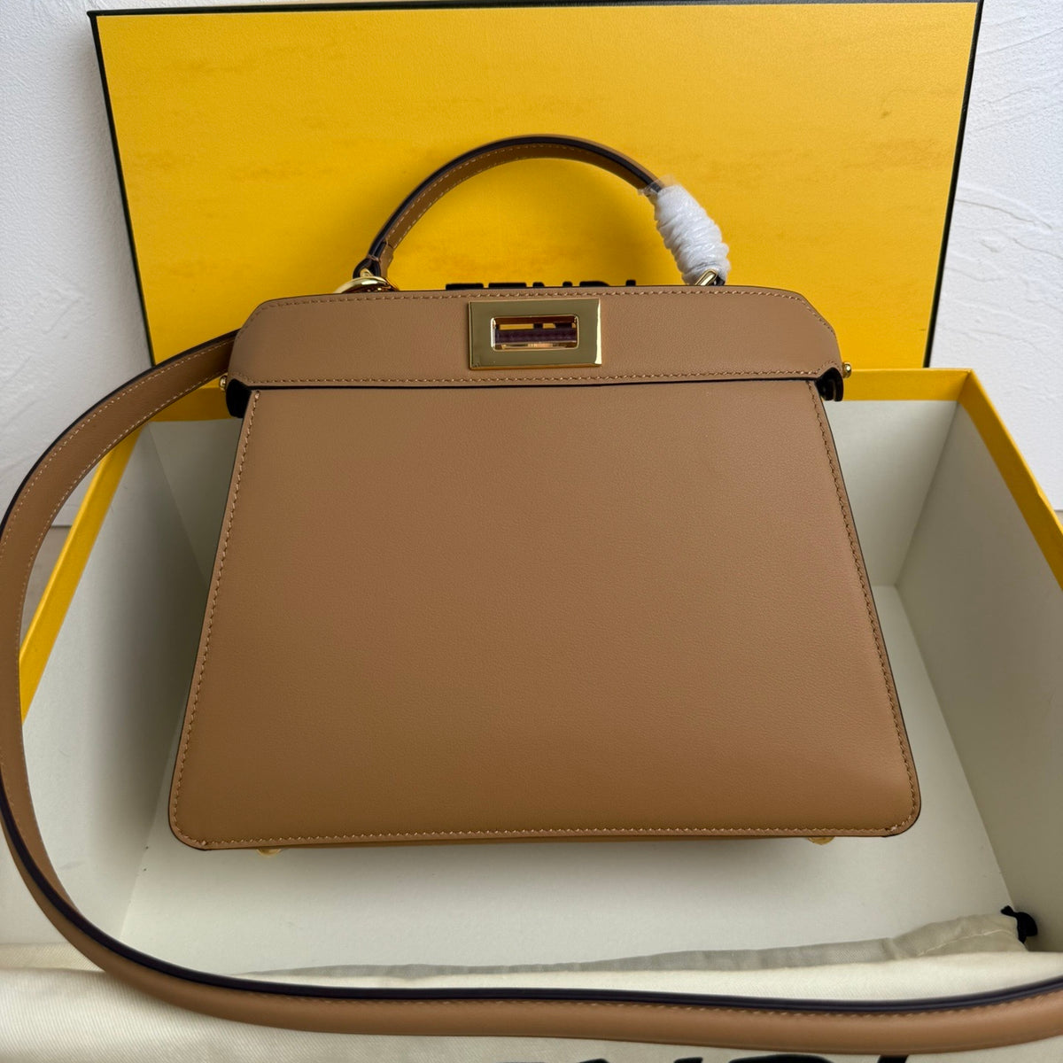 Fendi My Peekaboo Small Bag in Calfskin