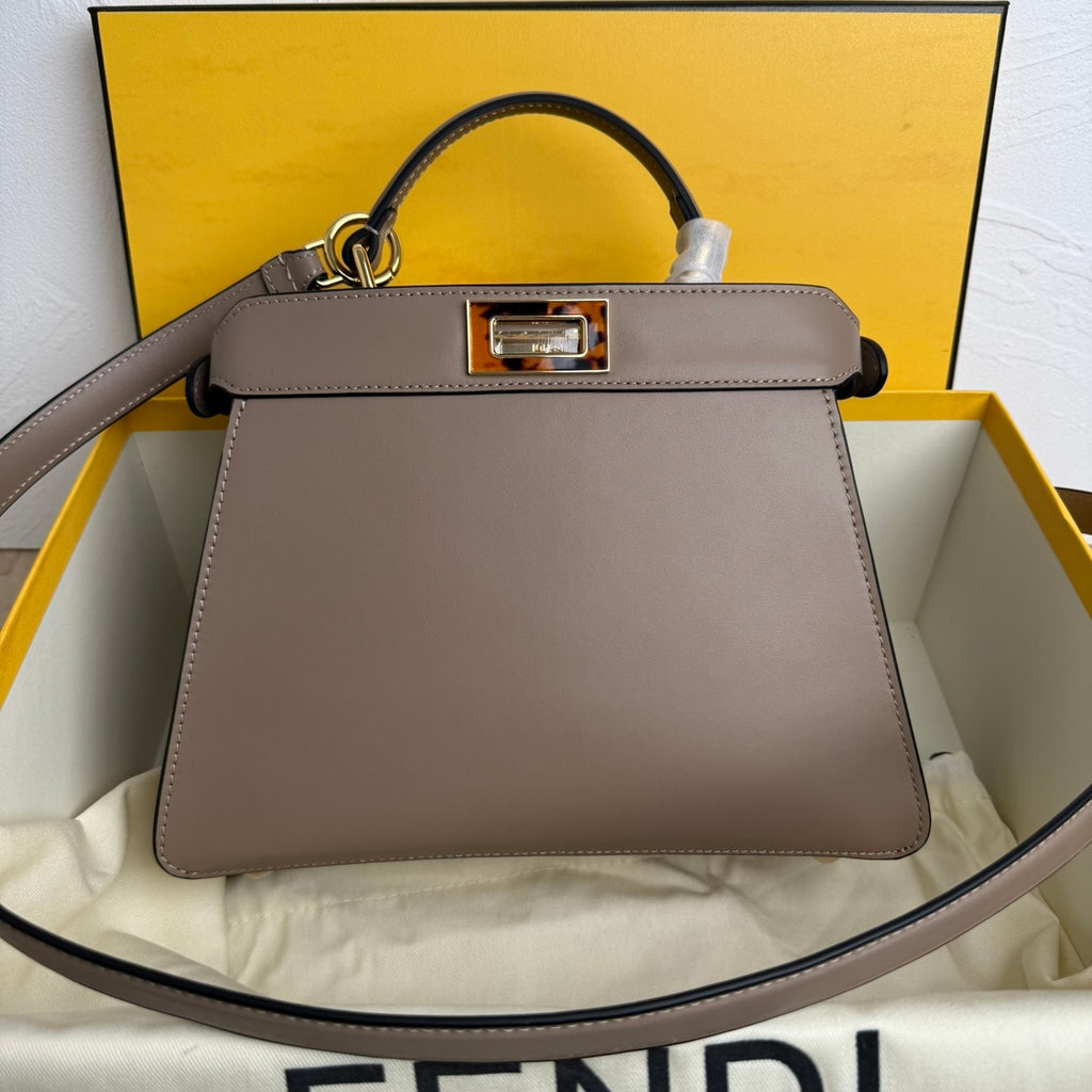 Fendi My Peekaboo Small Bag in Calfskin