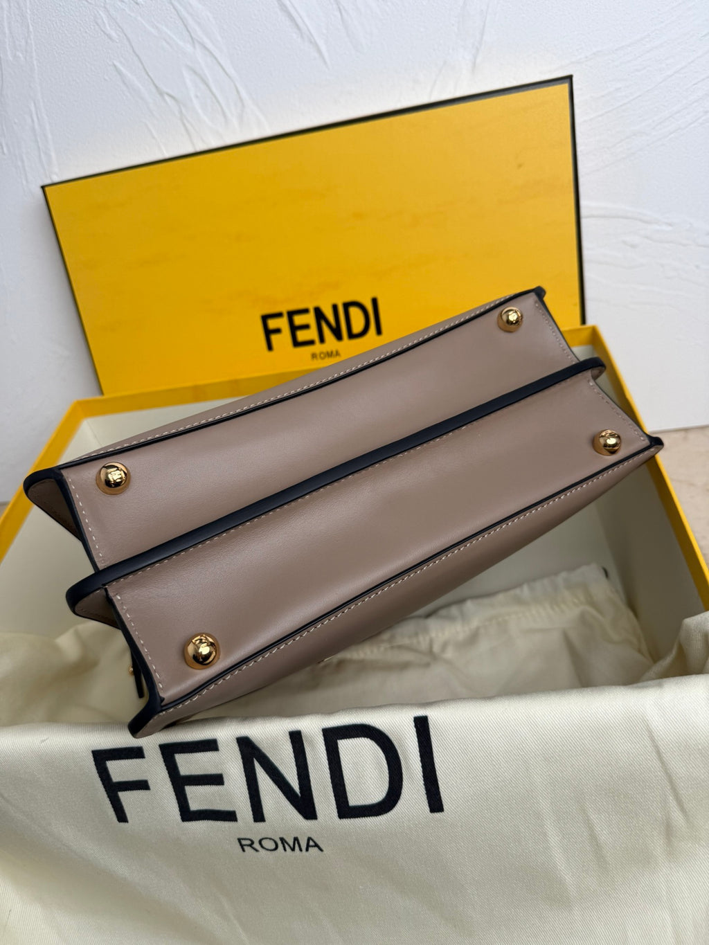 Fendi My Peekaboo Small Bag in Calfskin