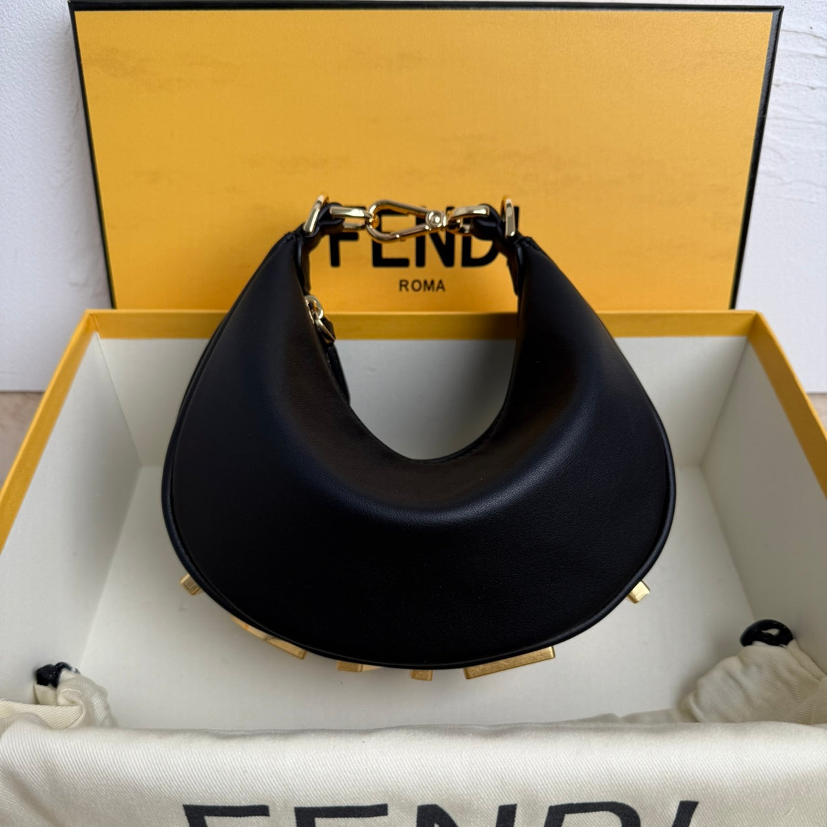 FendI Graphy Mini Bag in Calfskin