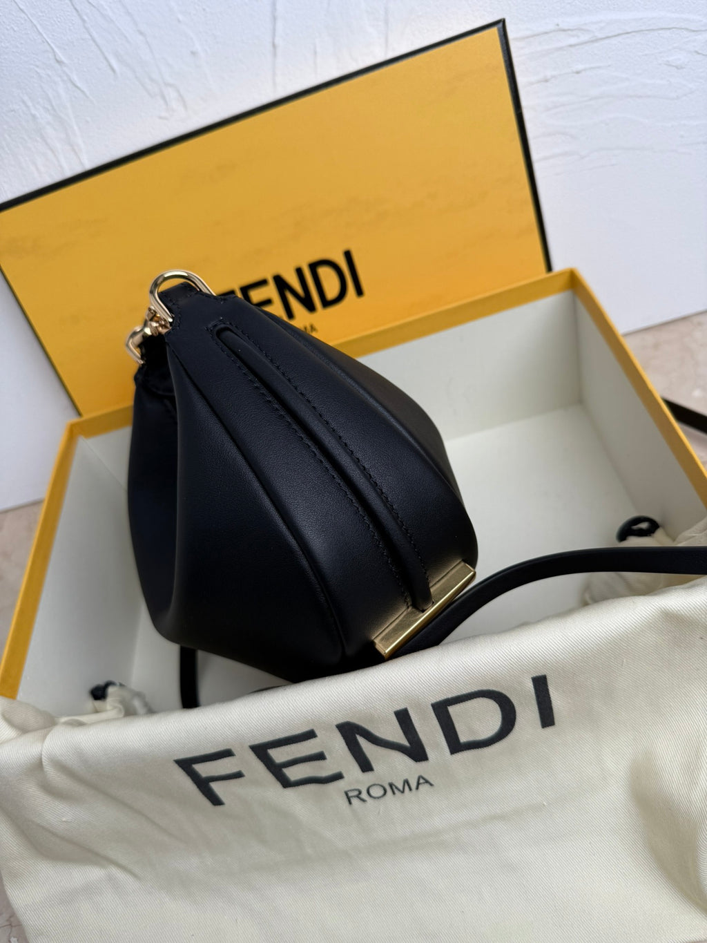FendI Graphy Mini Bag in Calfskin