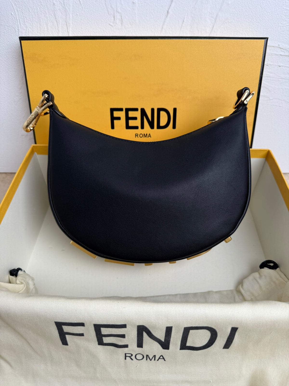 FendI Graphy Mini Bag in Calfskin