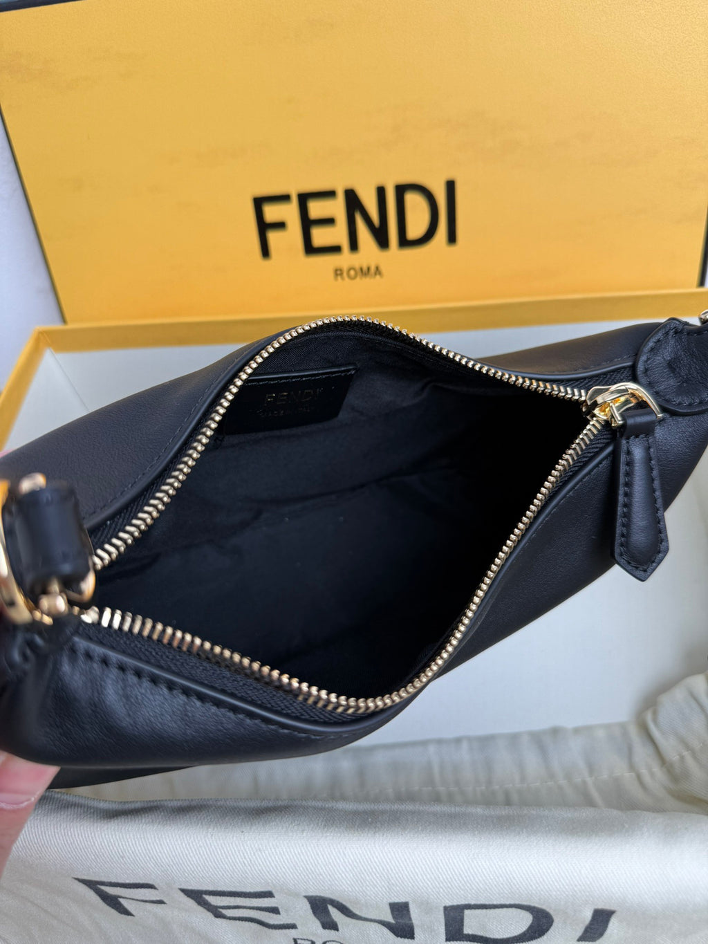 FendI Graphy Mini Bag in Calfskin