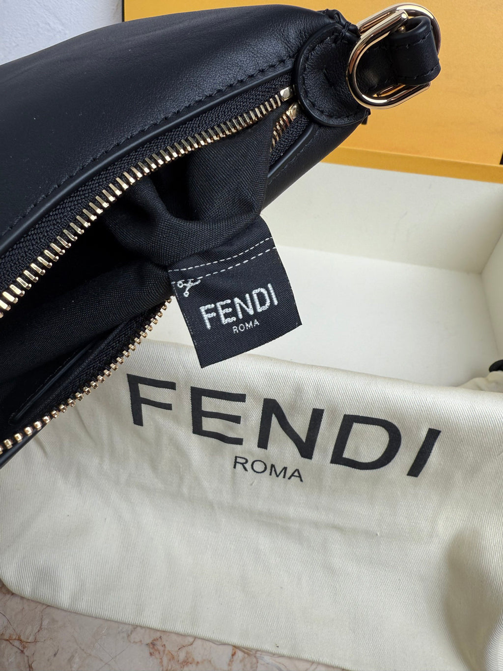 FendI Graphy Mini Bag in Calfskin