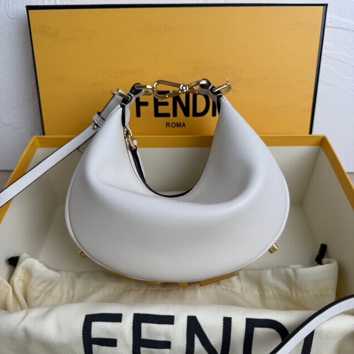 FendI Graphy Mini Bag in Calfskin