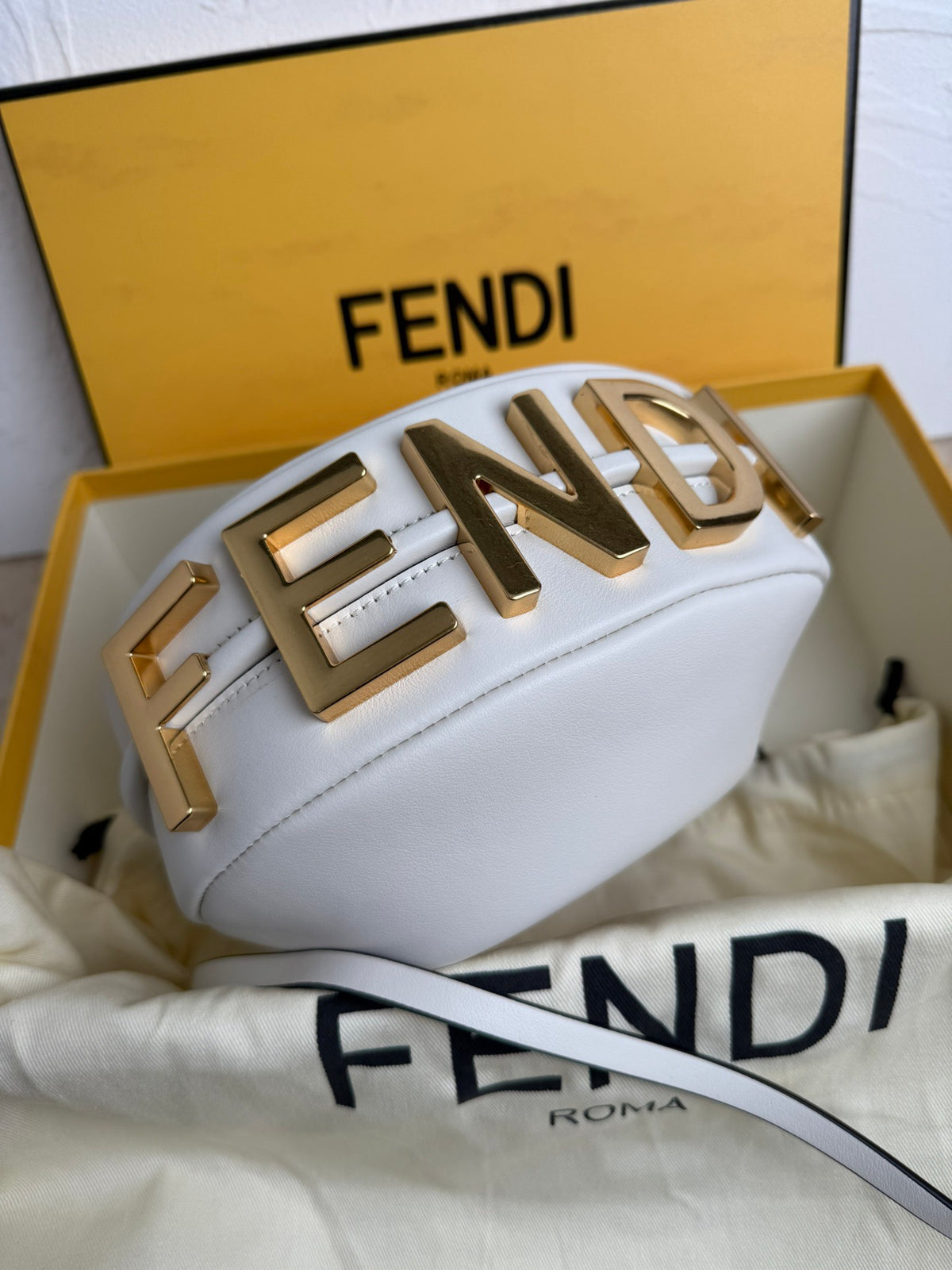 FendI Graphy Mini Bag in Calfskin