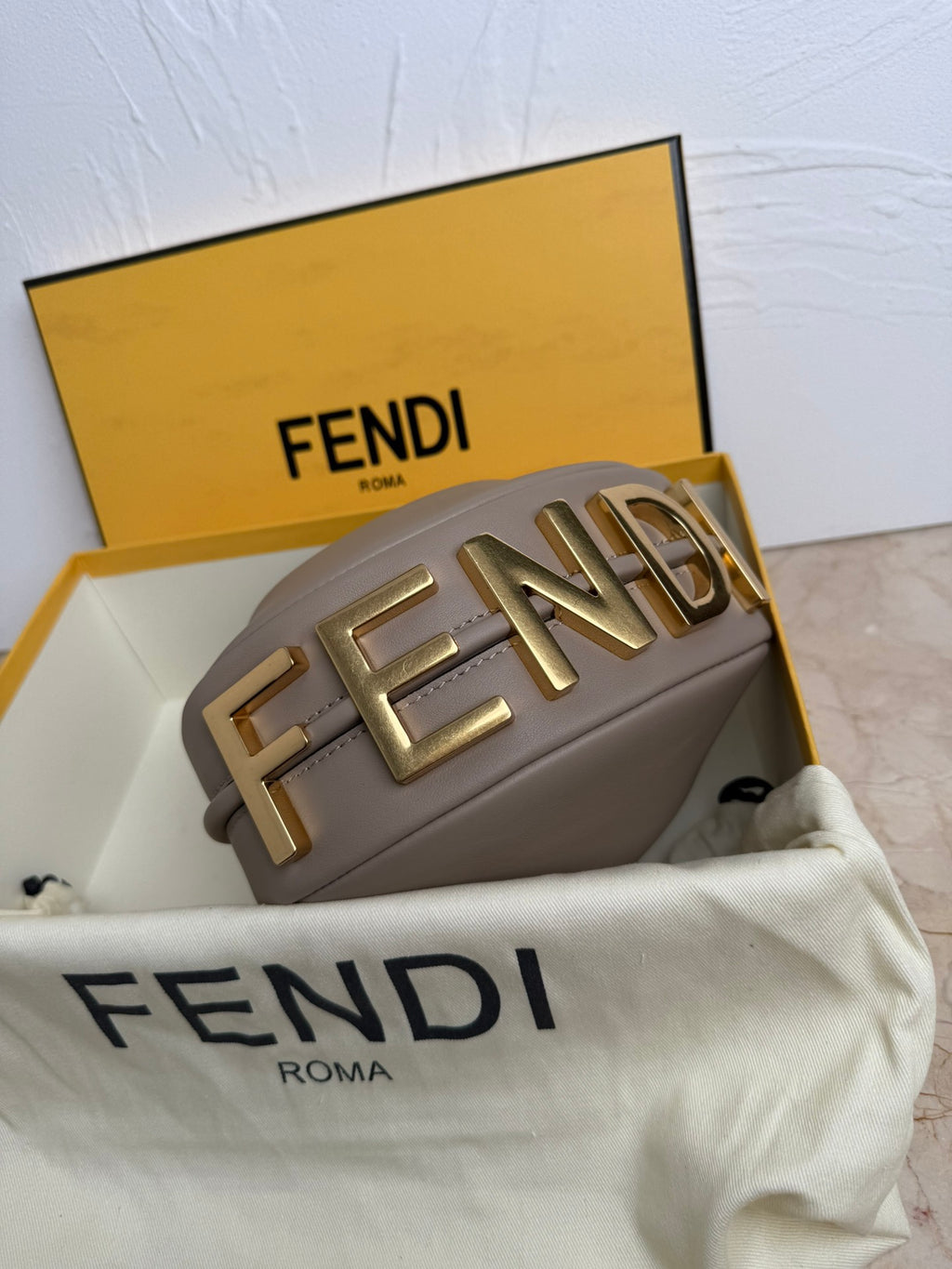 FendI Graphy Mini Bag in Calfskin