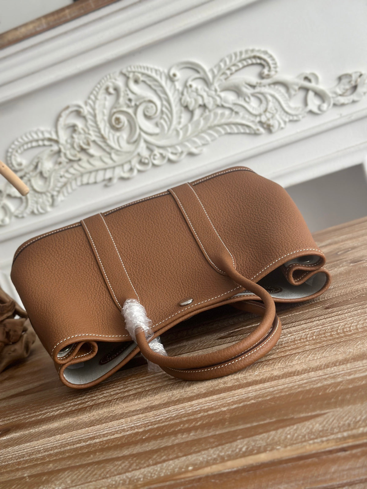 Hermes Garden Party 30 Bag in Negonda Calfskin