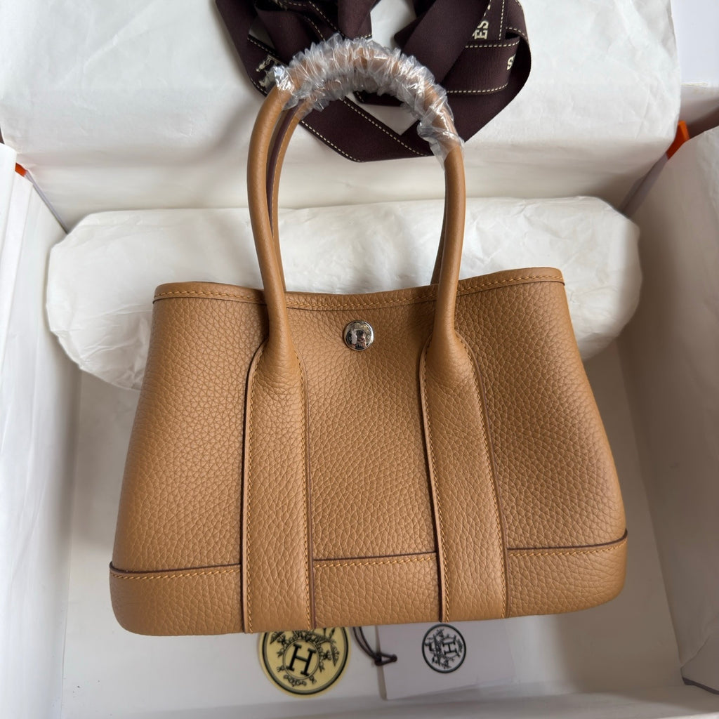 Hermes Garden Party MIni Bag in Negonda Calfskin
