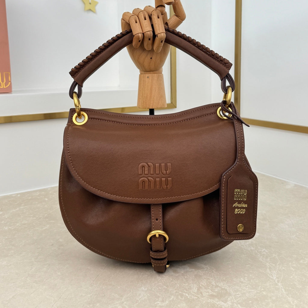 Miu Miu Small Rendez-Vous Bag in Nappa Leather