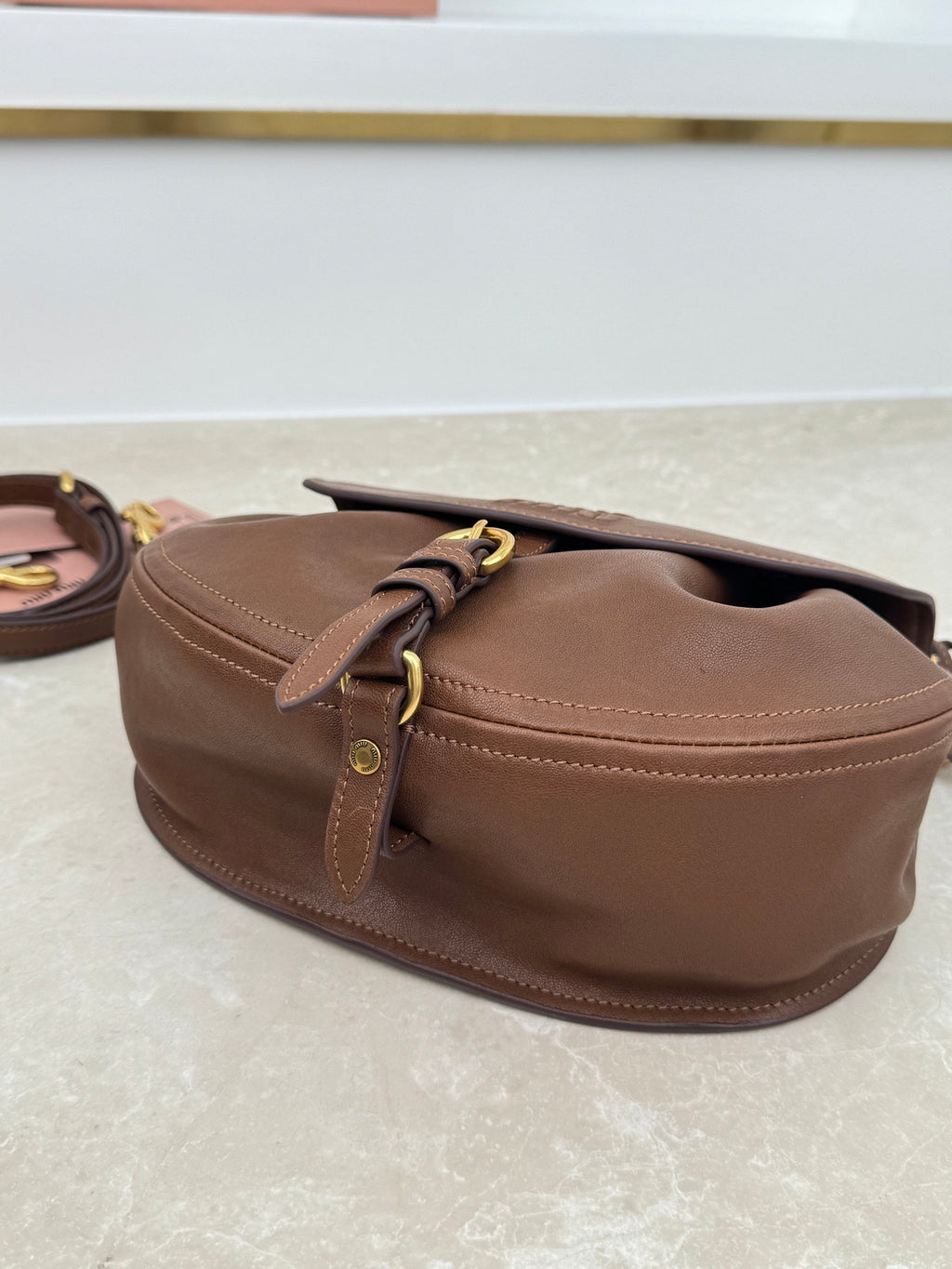 Miu Miu Small Rendez-Vous Bag in Nappa Leather