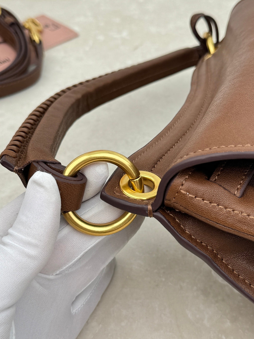 Miu Miu Small Rendez-Vous Bag in Nappa Leather