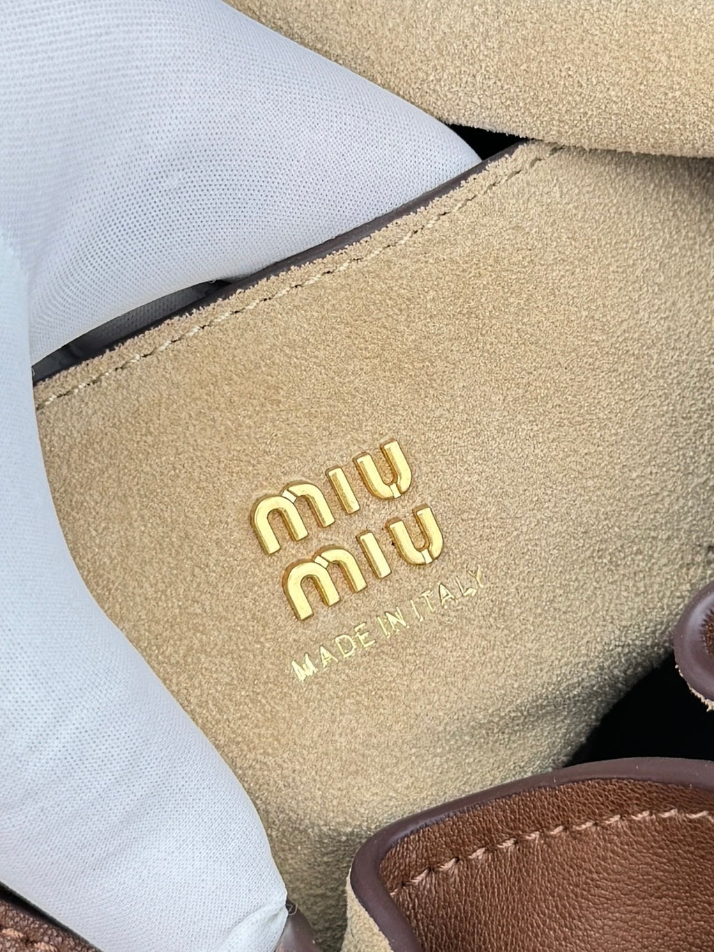 Miu Miu Small Rendez-Vous Bag in Nappa Leather
