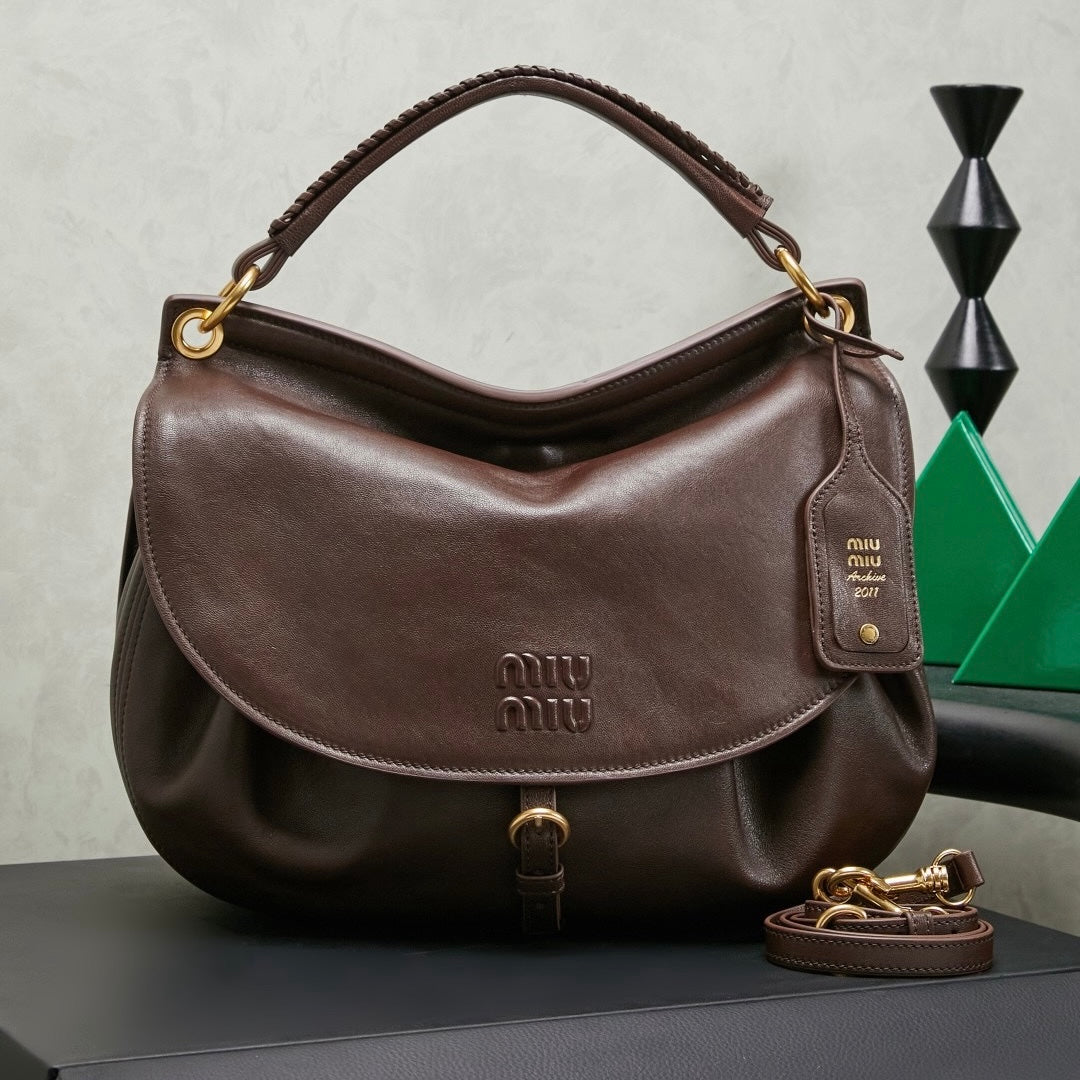 Miu Miu Rendez-Vous Bag in Nappa Leather