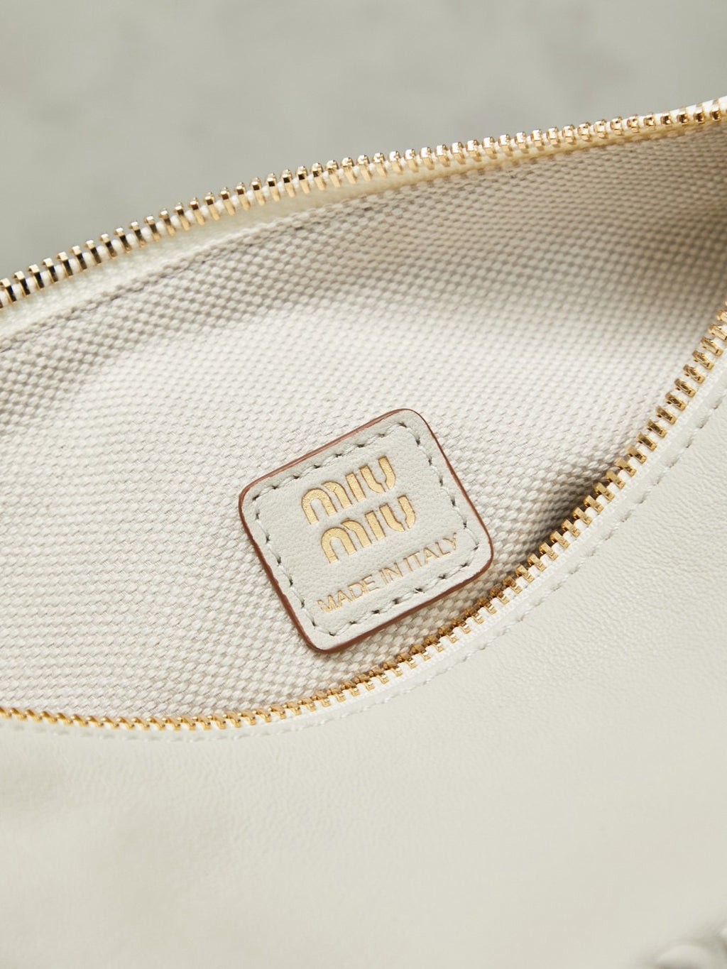 Miu Miu Spirit Pouch in Nappa Leather