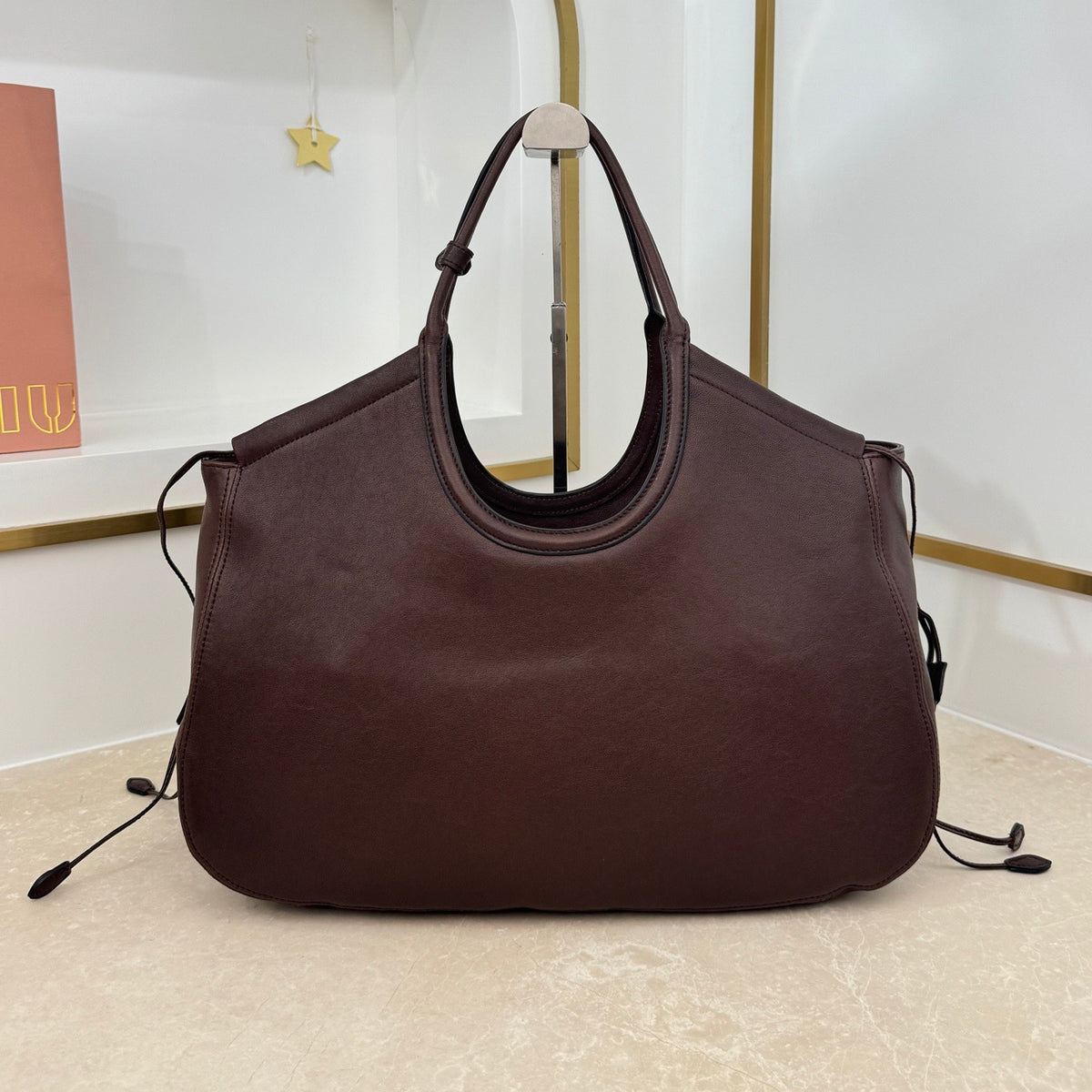 Miu Miu Ivy Shopping Bag in Nappa Leather