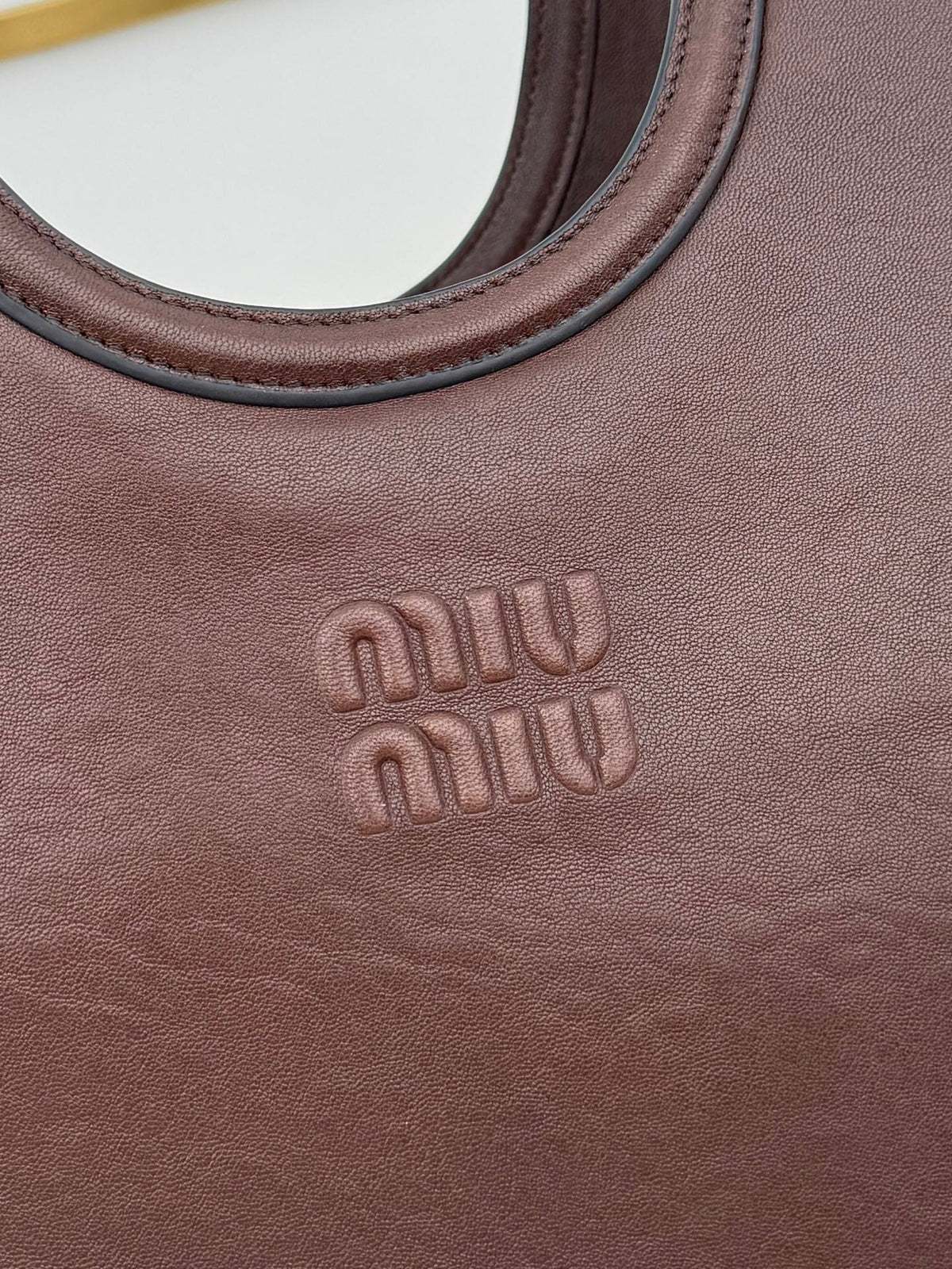 Miu Miu Ivy Shopping Bag in Nappa Leather