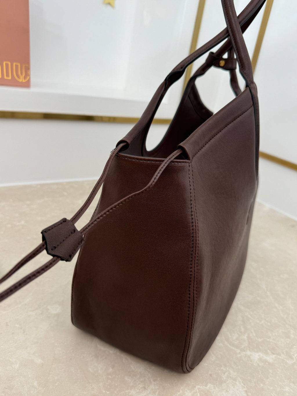Miu Miu Ivy Shopping Bag in Nappa Leather