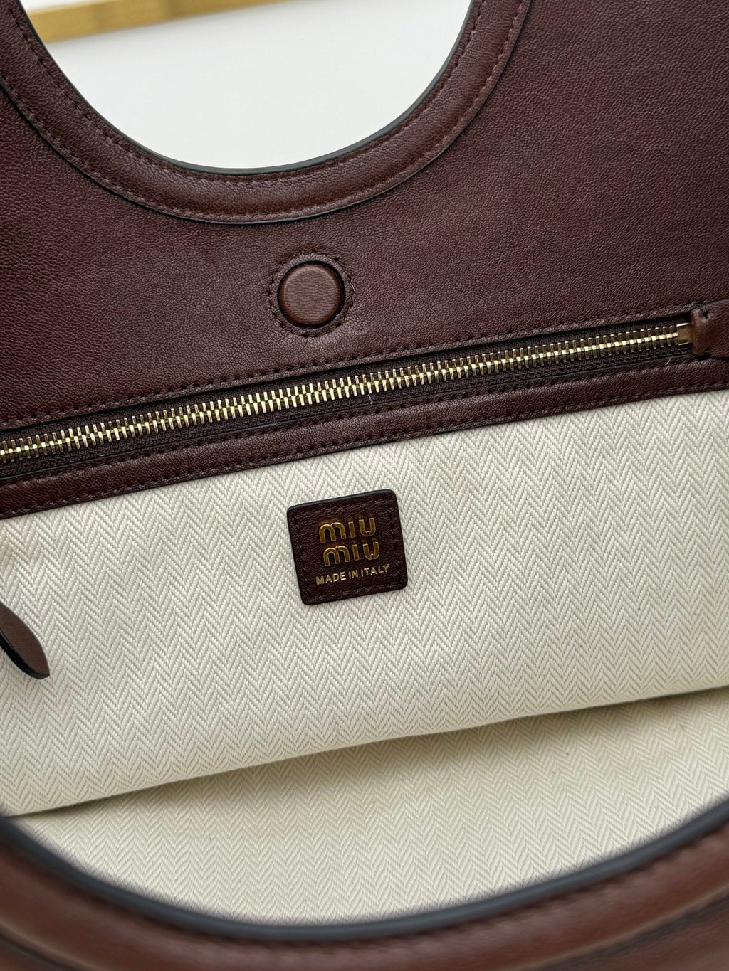 Miu Miu Ivy Shopping Bag in Nappa Leather