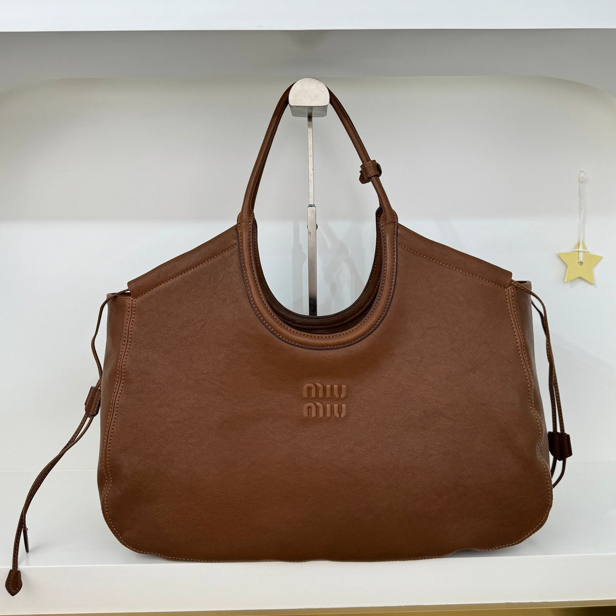 Miu Miu Ivy Shopping Bag in Nappa Leather