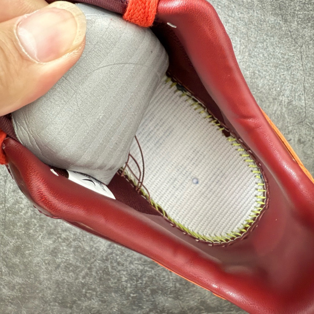 Nike Air Force 1 Low Patent Leather Dark Team Red Safety Orang IO4489-601