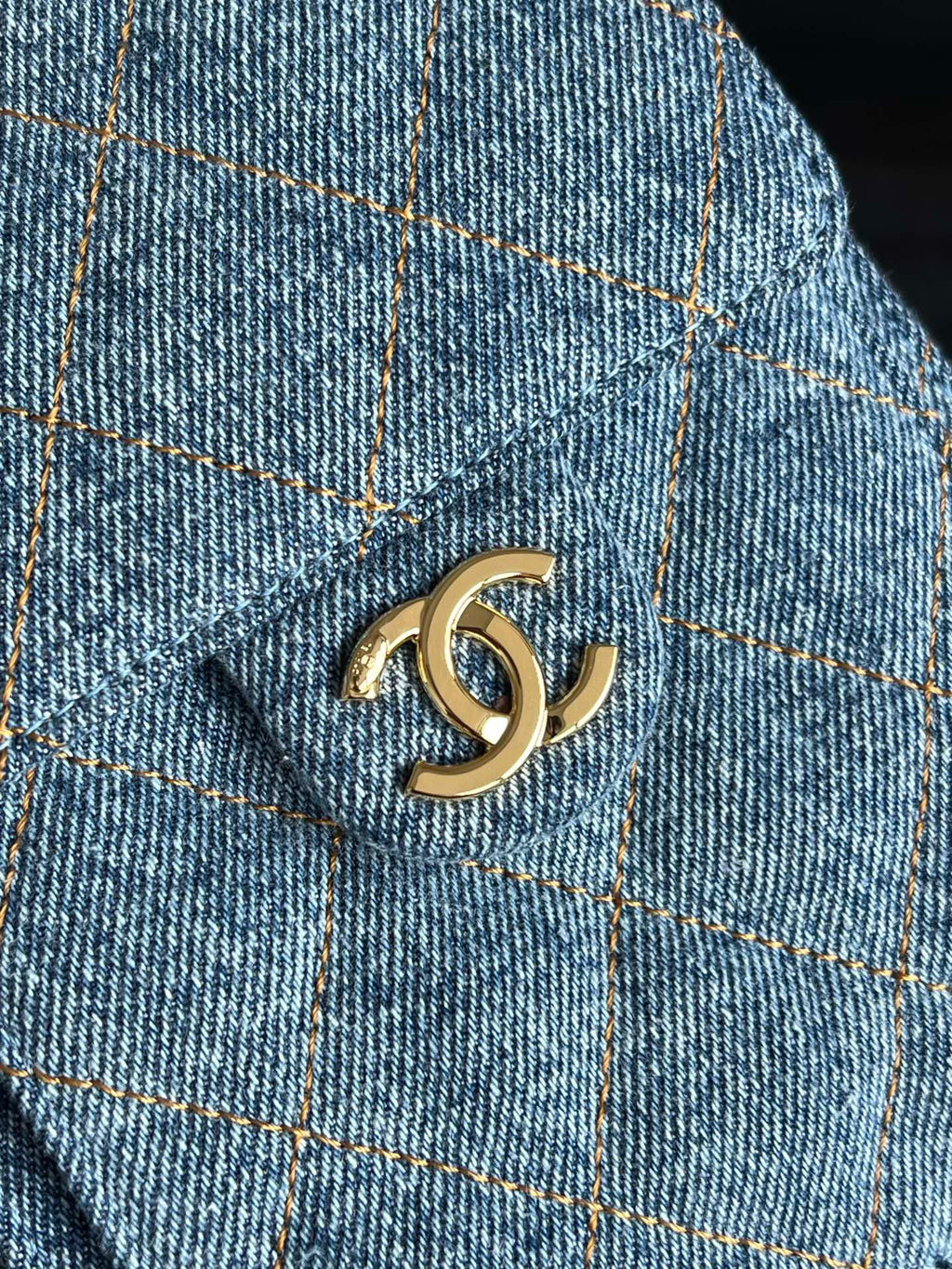 Chanel 25 Small Handbag in Washed Denim