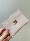Chanel Card Holder in Grained Goatskin