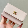 Chanel Flap Card Holder in Grained Goatskin