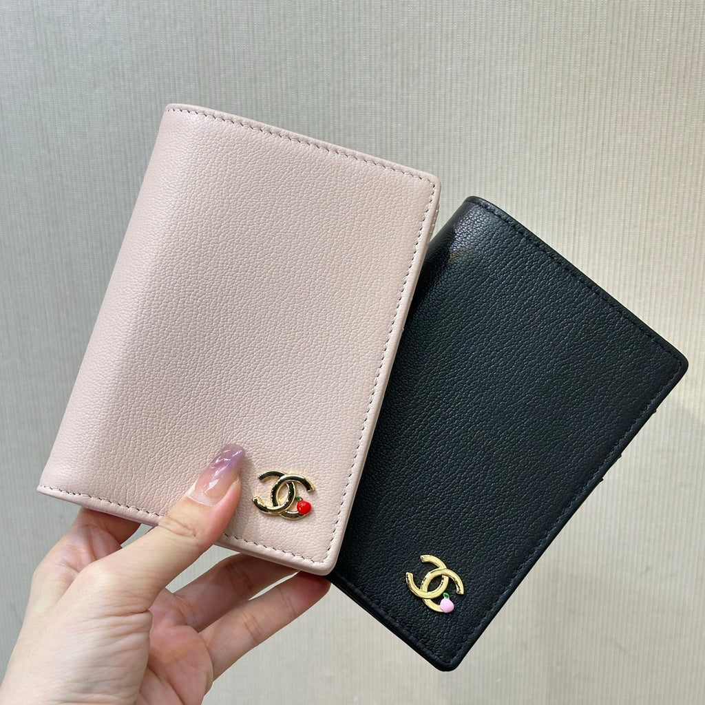 Chanel Passport Holder in Grained Goatskin