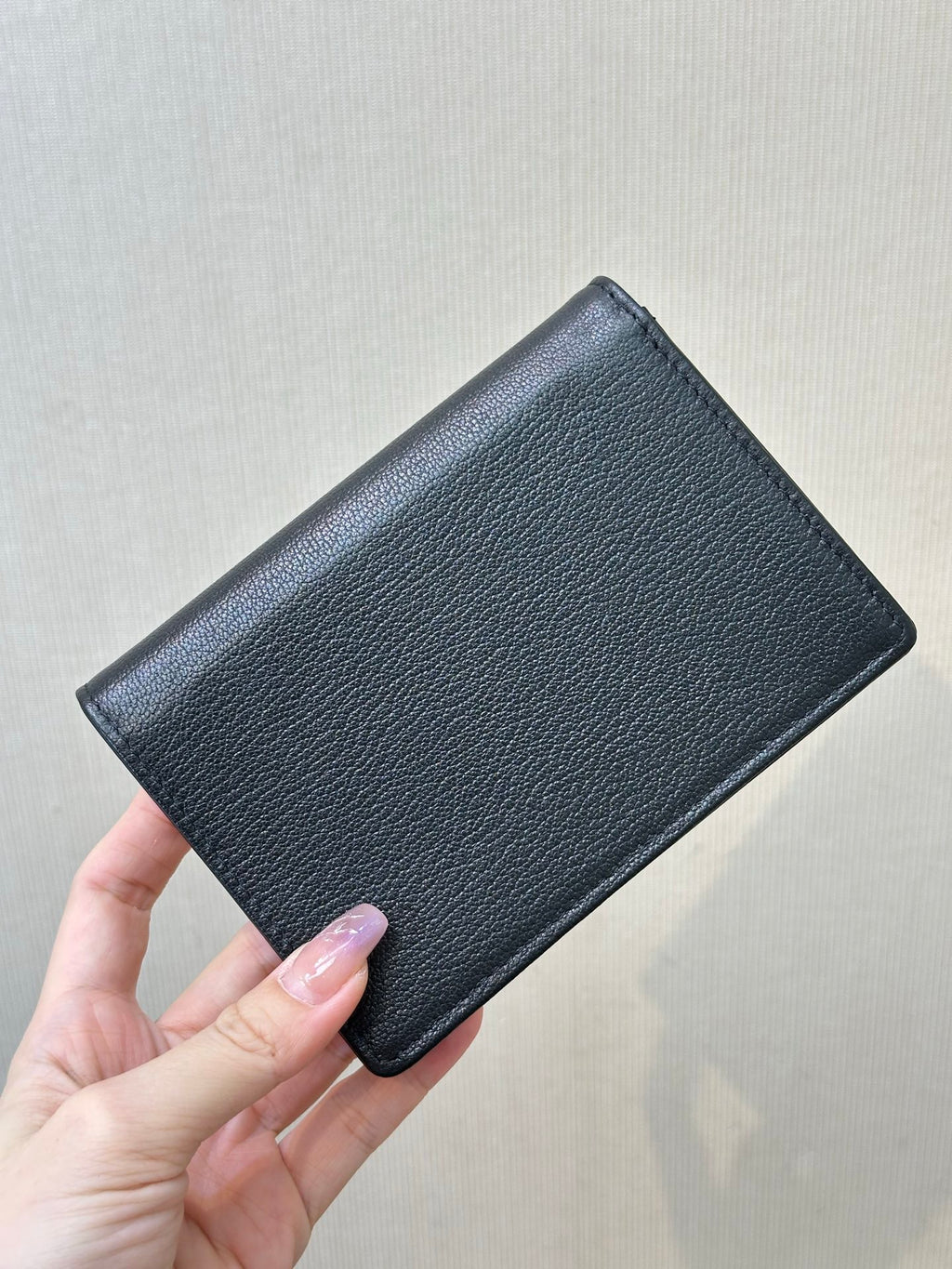 Chanel Passport Holder in Grained Goatskin
