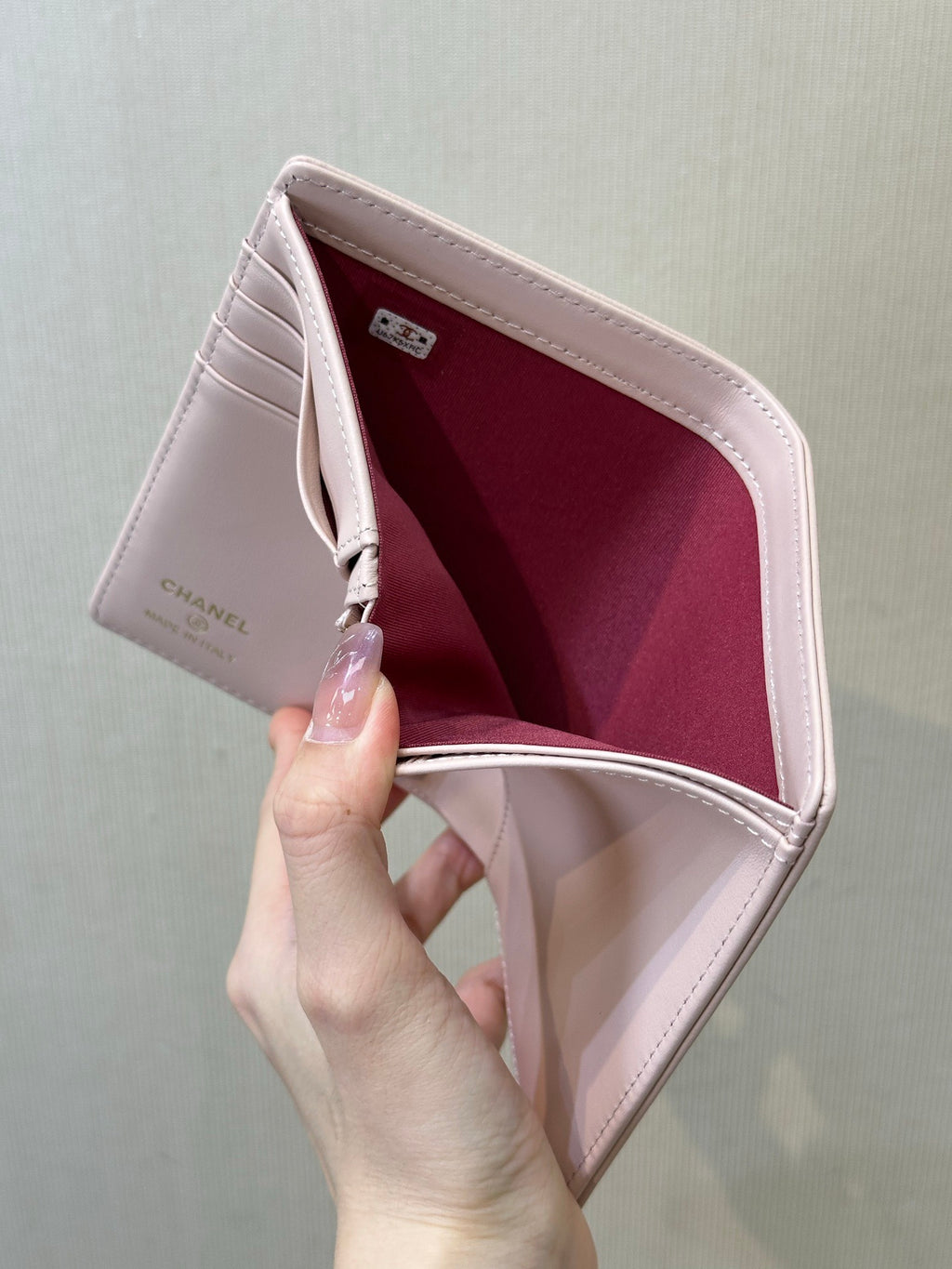 Chanel Passport Holder in Grained Goatskin