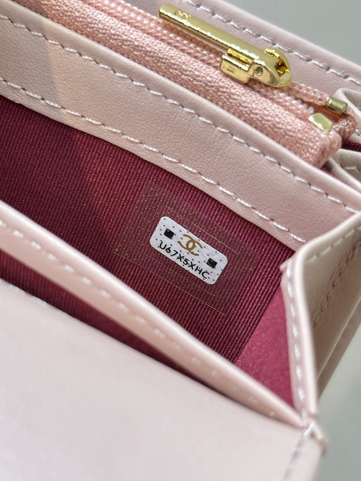 Chanel Long Flap Wallet in Grained Goatskin